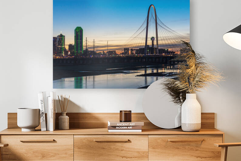 Dallas Trinity River Morning by Jennifer White