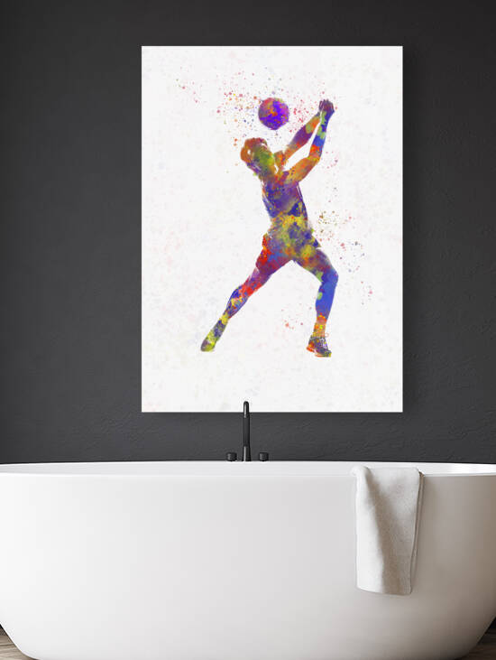 volleyball player by artvi