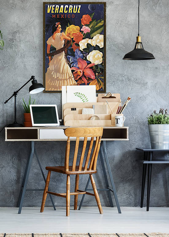 Veracruz Mexico Vintage Tourism Poster, 1940 by VINTAGE POSTER