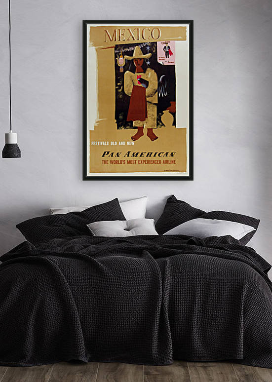 Mexico Pan American Poster by VINTAGE POSTER