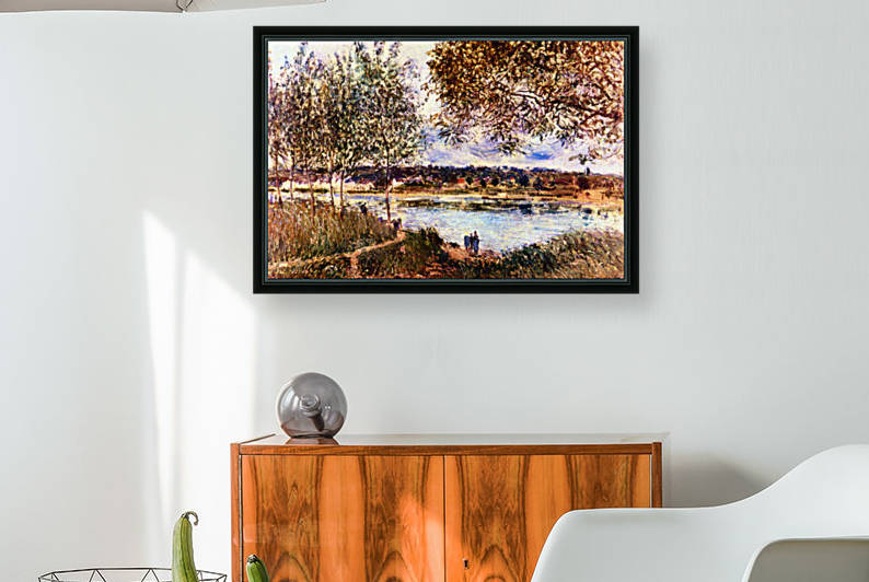 The Path to the Old Ferry 1880 by Sisley