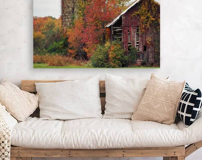 Red Barn Relic Close-up at Queenstown by Bill Swartwout Photography