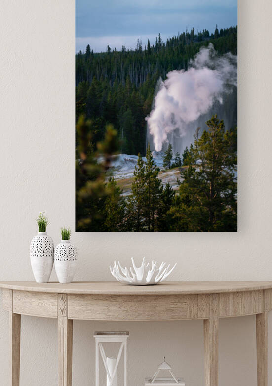 Beehive Geyser by Noah Lang