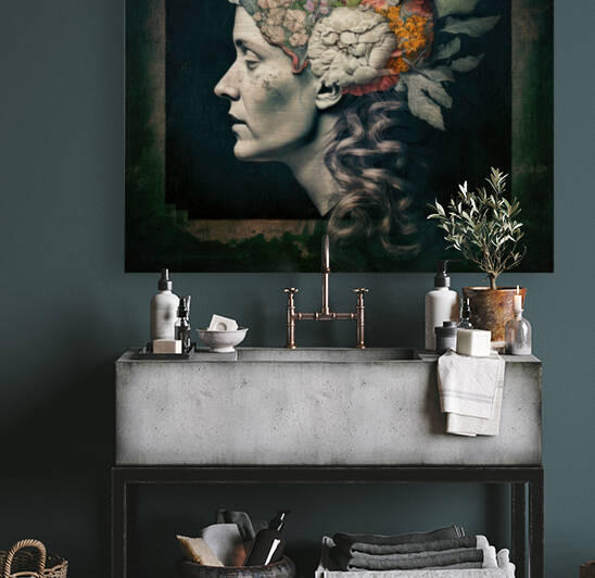 Mindful Flowers Aura by Artonomous Gallery