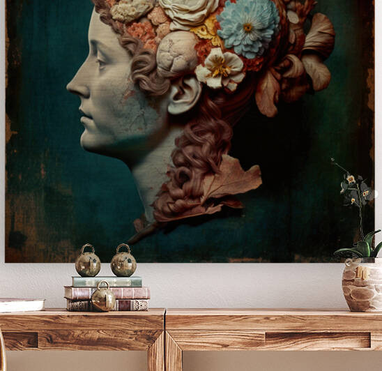 Mindful Flowers  Ariadne by Artonomous Gallery