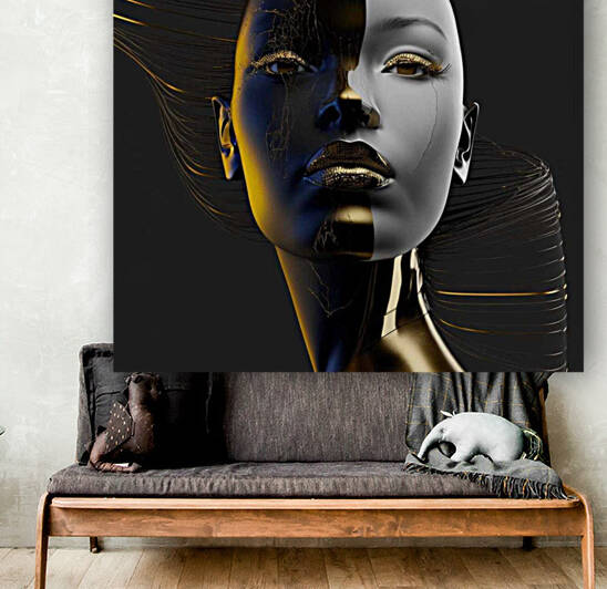 Black is gold  by Wincate Wacera