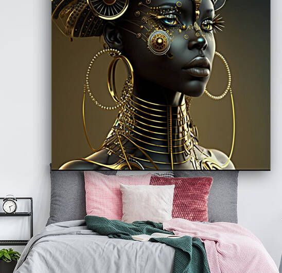 Black is gold  by Wincate Wacera