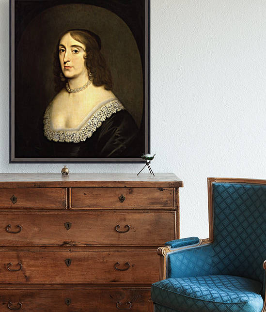 Elizabeth, Queen of Bohemia by Gerrit van Honthorst