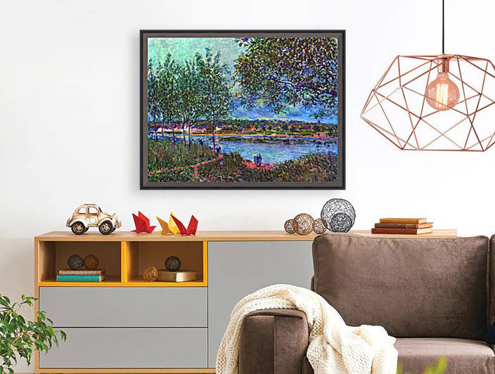 Way of the Old Ferry by Sisley