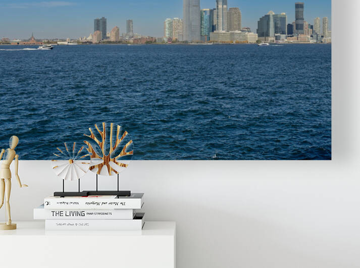 Lower Manhattan with boat  by Jacobo Gutierrez