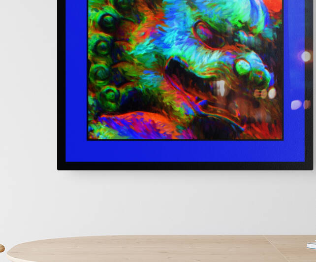 GUARDIAN OF EMPERIORS IN THE FORBIDDEN CITY - BEIJING CHINA by LES MAYERS 