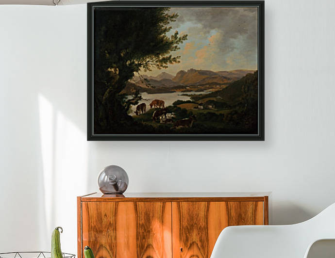 Lake Windermere by Julius Caesar Ibbetson