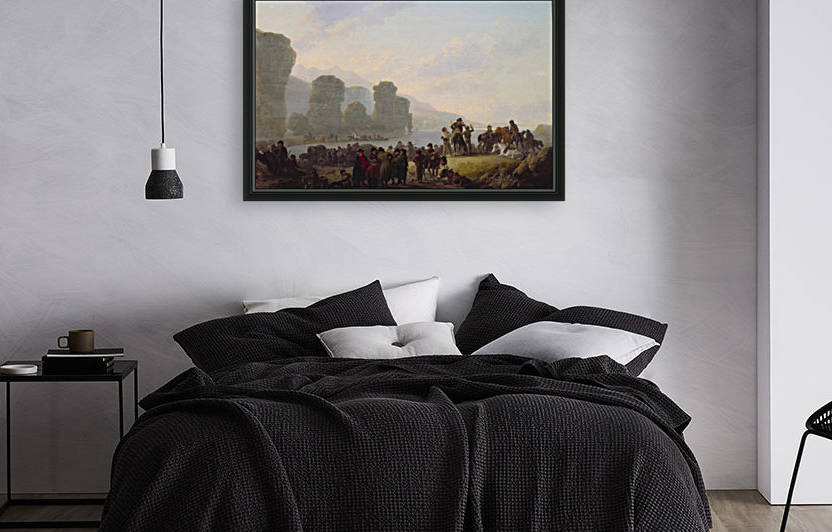 Smugglers on the Irish Coast by Julius Caesar Ibbetson