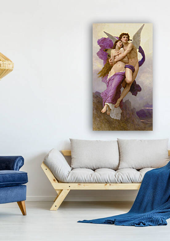 William Bouguereau 1895 The abduction of Psyche by TOPARTGALLERY