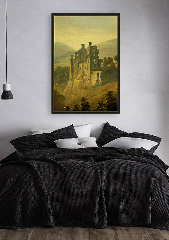 Rosslyn Castle from the east by Julius Caesar Ibbetson