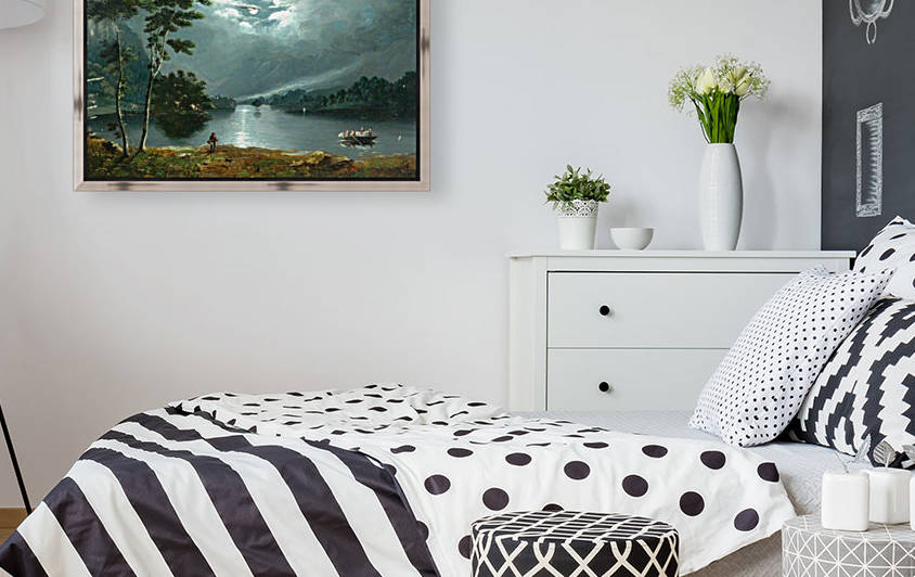 Windermere, Looking North and Lake by Julius Caesar Ibbetson