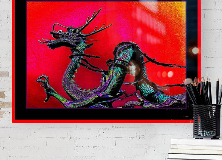 ASIAN DRAGON by LES MAYERS 