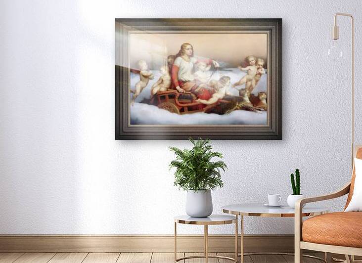 Freja Seeking Her Husband by Nils Jakob Olsson Blommer Remastered Xzendor7 Classical Fine Art Old Masters Reproductions by xzendor7