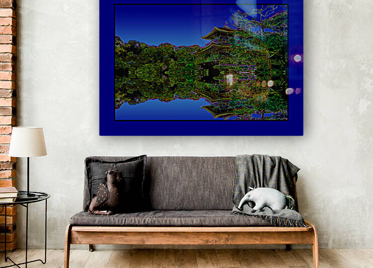 GOLDEN PAGODA IN KYOTO JAPAN    by LES MAYERS 