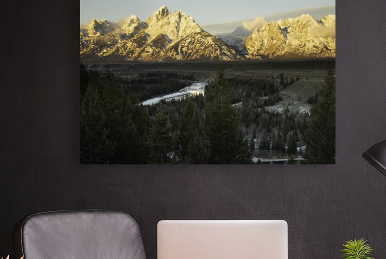 DSC 0153 1 sunrise dodged the line 20x30 sat by Phillip A Snider Photography