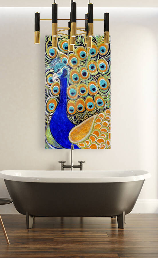 Peacock Mystic by Yahel