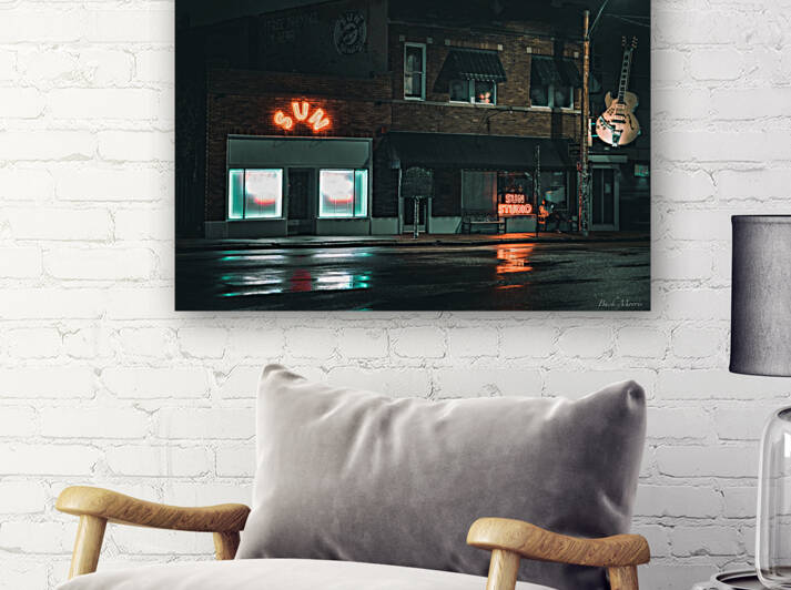 Sun Studio At Night by Buck Morris