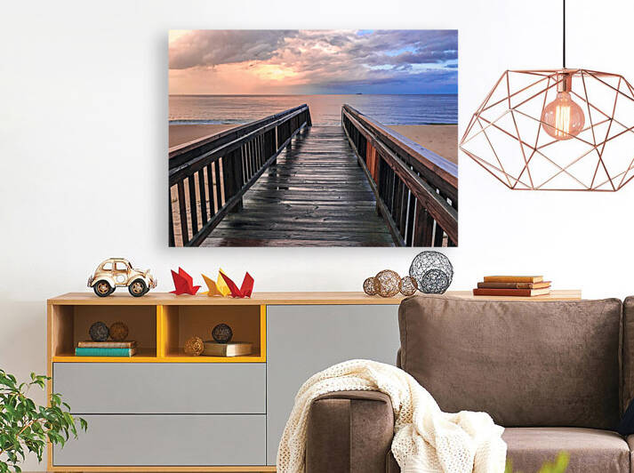 Virginia Beach after the storm by Craf TB