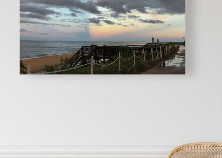 Virginia Beach after the storm by Craf TB