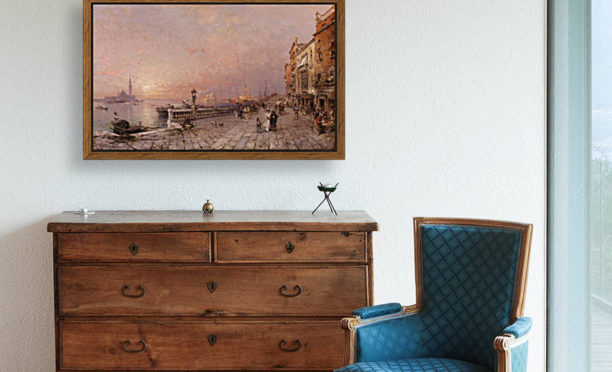 A day in Venice by Franz Richard Unterberger