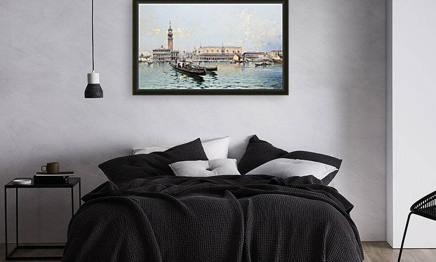 Venise le Grand Bassin by Franz Richard Unterberger