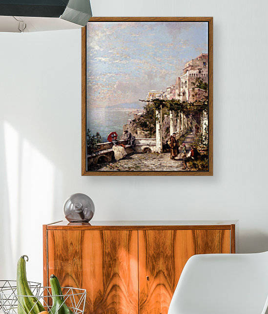 Die Amalfi Kuste by Franz Richard Unterberger