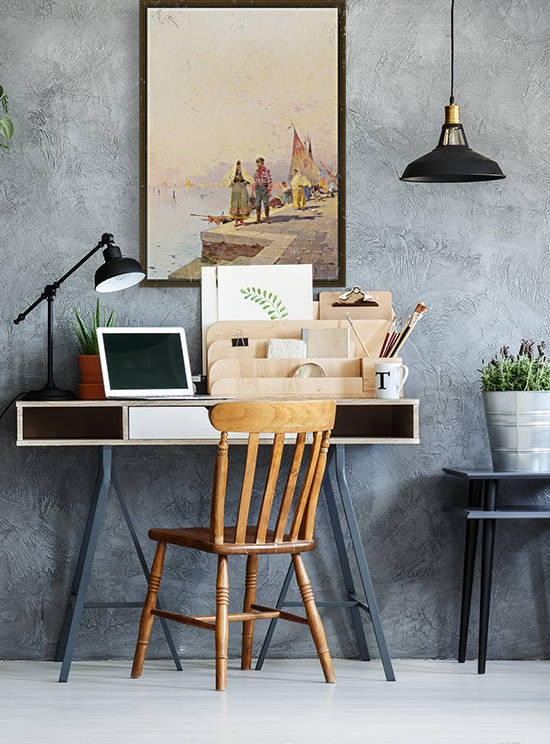 Sonniger Tag in Venedig by Franz Richard Unterberger