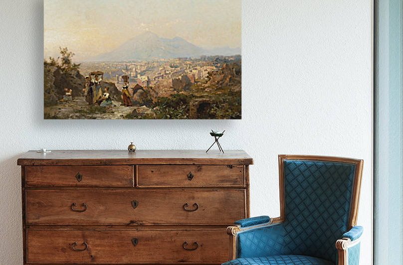 Workers with crops by Franz Richard Unterberger