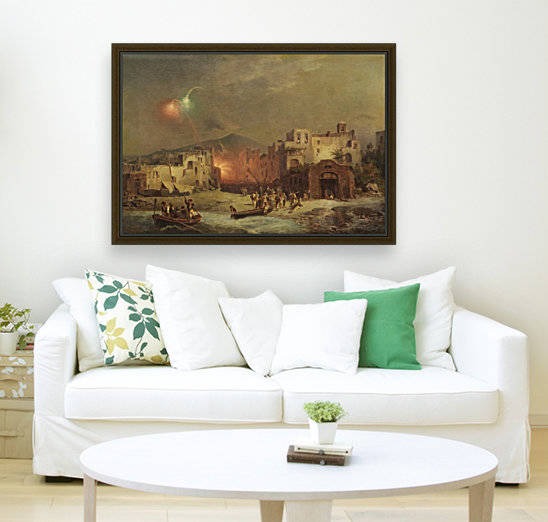 Santa Lucia Fest in Amalfi by Franz Richard Unterberger