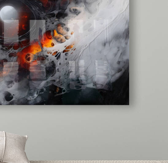 Cosmic lava Abstract by The Cryosphere