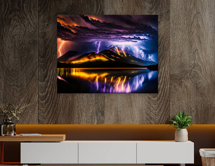 Fire On The Mountain by Bill Swartwout Photography