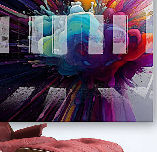 Fluid Rainbow by The Cryosphere