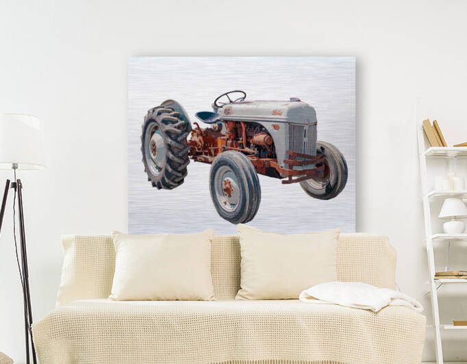 Ford 8N Red Belly Tractor by Joe Riederer