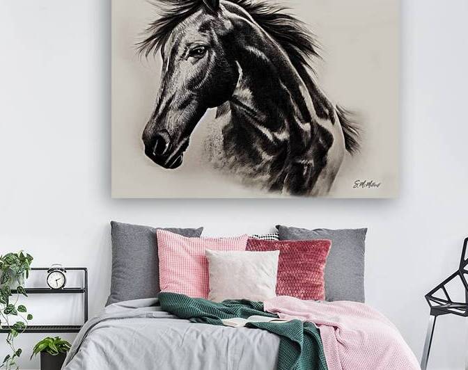 Arabian Horse by Susanne McMillan Art
