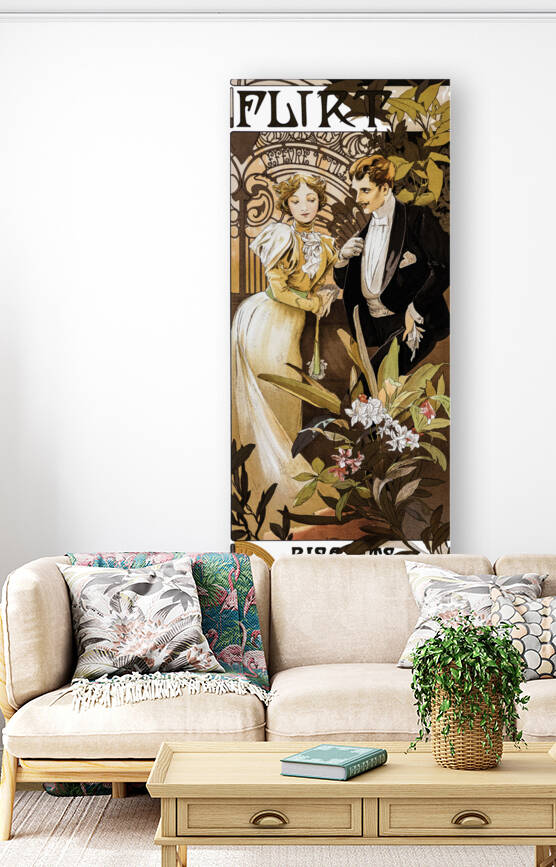 2598 Alphonse Mucha Flirt Biscuits Lefevre Utile. by artvi