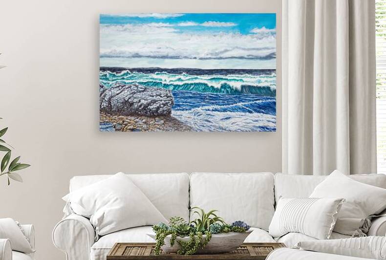 Gichigami Painting by Stephen Emms