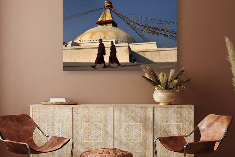 Nepal Boudinath012 by Jeremy Horner Images