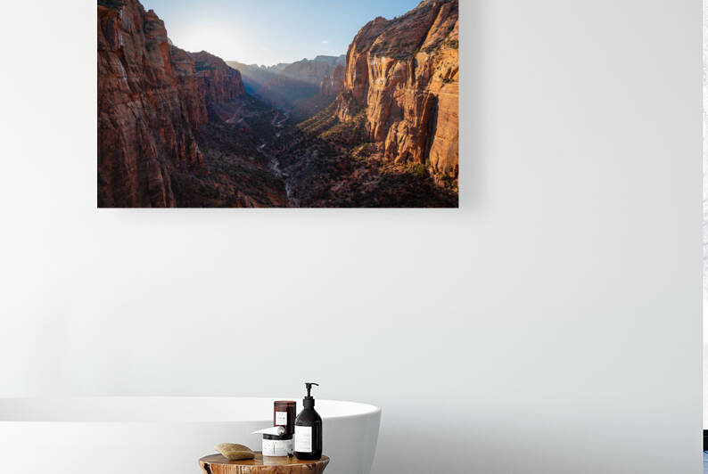 Pine Creek Canyon Overlook by Noah Lang