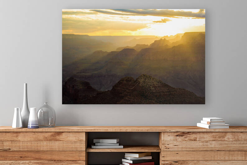 Grand Canyon sunset by Taufiq Salahuddin