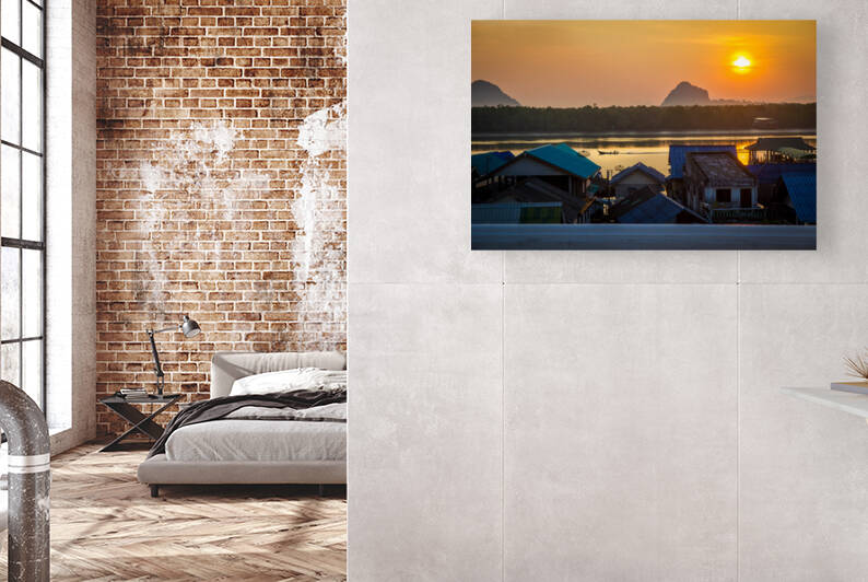 Ko Panyi longboat by Taufiq Salahuddin