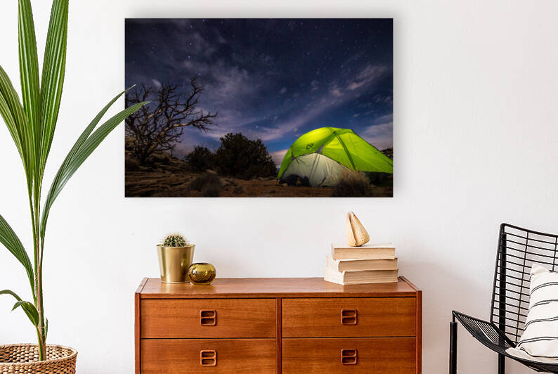 Desert night sky in the winter by Taufiq Salahuddin