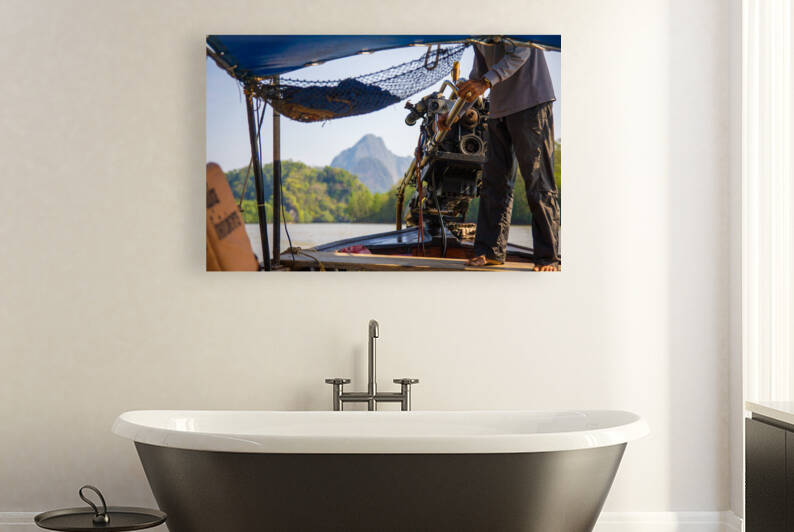 Longboat captain by Taufiq Salahuddin