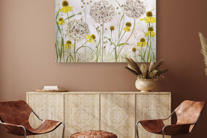 Alliums and heleniums by 1x