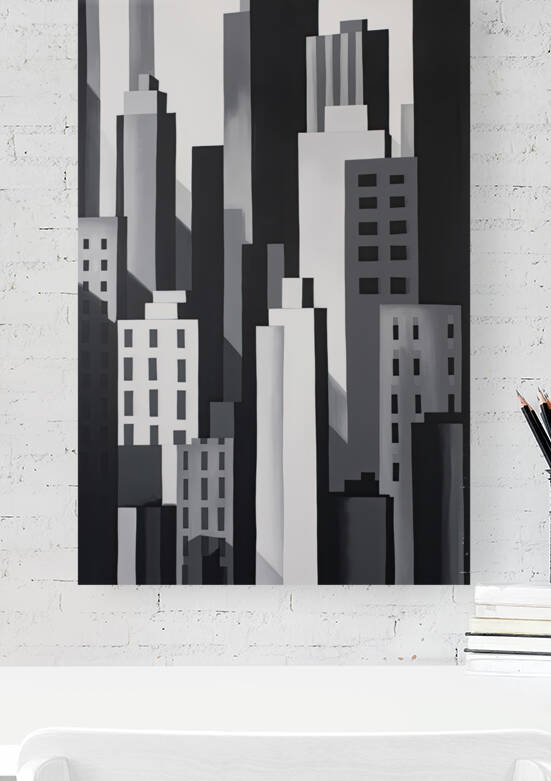 Abstract city by Bert Nijholt