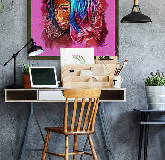 Nicki Minaj Abstracto by Tazmatic